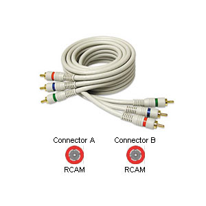 100' 3 RCA Component Cable